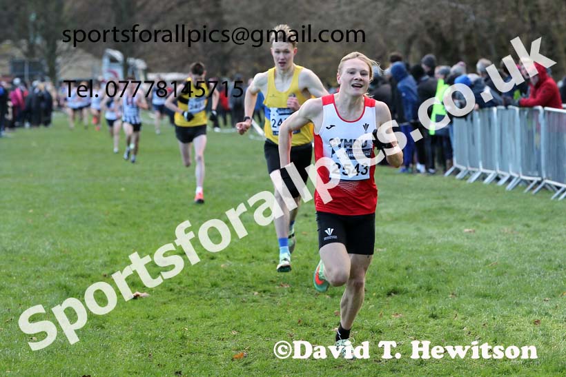 Mens under-20s, European Cross Country Championships Trials, Sefton Park, Liverpool. Photo: David T. Hewitson/Sports for All Pics
